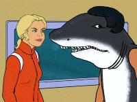 Click to watch 'Sharkos Machine' (popup) Sealab 2021